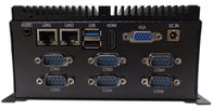 ΠΣΔ-EPIC07 κανένας βιομηχανικός ενσωματωμένος υπολογιστής 3855U ανεμιστήρων ή διπλό δίκτυο 6 σειρά 6 USB σειράς ΚΜΕ J1900